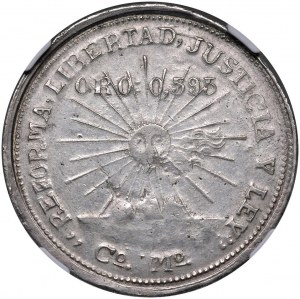 MESSICO. Revolution. Guerrero. 2 Pesos 915 GRo. - KM-64...