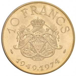 MONACO Rainier III (1949-2005) 10 Francs 1974 ESSAI - ...