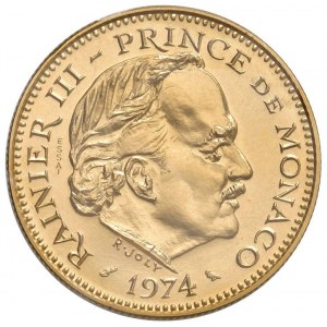 MONACO Ranieri III (1949-2005) 5 Franchi 1974 ESSAI - G...
