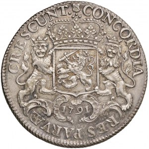 OLANDA Utrecht - Ducatone 1791 - KM 90.2 AG (g 32,54) B...