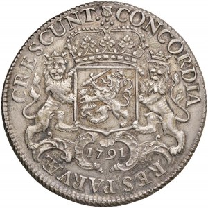 HOLLAND Utrecht - Ducatone 1791 - KM 90.2 AG (g 32.54) B...