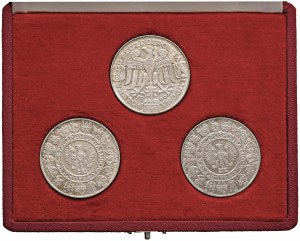 POLAND Set 100 Zlotych 1966 - KM Pr 146,148; KM Y57 AG...