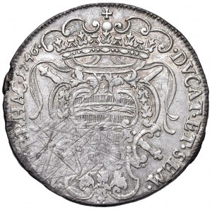 RAGUSA Rectoral thaler 1746 - KM 17; Dav. 1637 AG (g ...