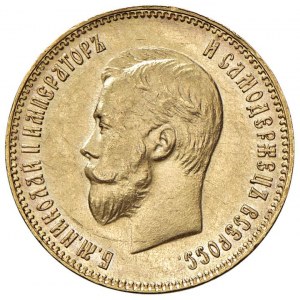 RUSKO Mikuláš II (1894-1917) 10 rublů 1911 - Fr. 179 AU...