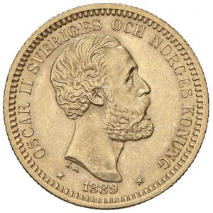 SVEZIA Oscar II (1872-1907) 20 Kronor 1899 - KM 748; Fr...