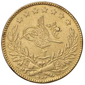 TURCHIA Abdul Hamid II (1876-1909) 500 Kurush 1293 (187...