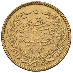 TURCHIA Abdul Hamid II (1876-1909) 500 Kurush 1293 (187...