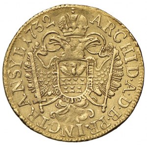 UNGHERIA Carlo VI (1711-1740) Ducato 1732 Karlsburg - H...