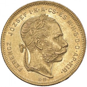 HUNGARY Francis Joseph I (1848-1916) 20 Francs / ...