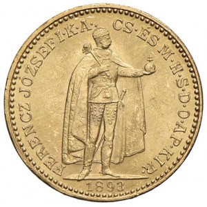 MAĎARSKO František Josef I. (1848-1916) 20 korun 189...