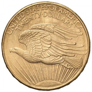 USA 20 Dollari 1908 - KM 131 AU (g 33,46)...