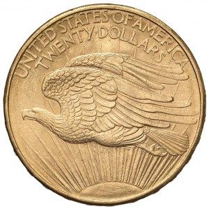 US 20 Dollars 1908 - KM 131 AU (g 33.46)...