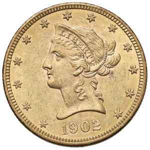 US 10 Dollars 1902 - KM 102 AU (g 16.72)...