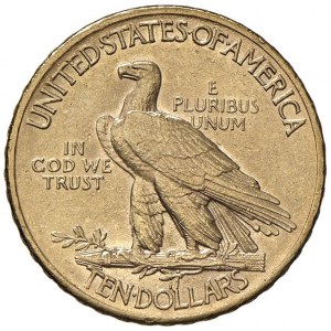 USA 10 Dollari 1909 - KM 130 AU (g 16,72) Colpetto al b...