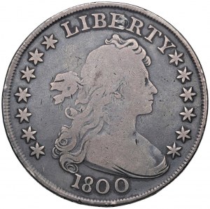 USA Dollar 1800 Philadelphia Liberty - KM32 AG (g 26.5...