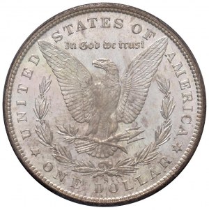 USA Dollaro 1880 S - KM 110 AG In slab PCGS MS 65+ cod....