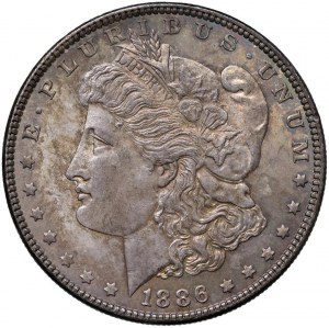 U.S. Dollar 1886 - KM 110 AG (g 26.69) Specimen with a...