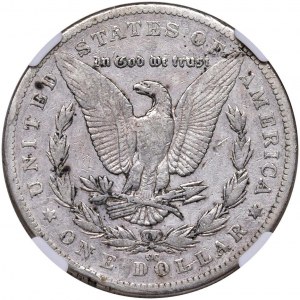USA Dollaro 1889 CC - KM 110 AG In slab NGC FINE DETAIL...