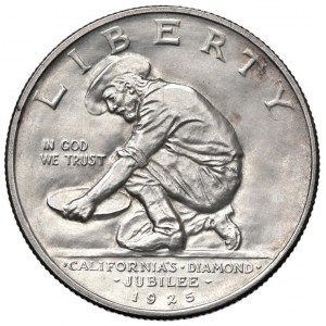 USA Demi-dollar 1925 S - KM 155 AG (g 12,55) Californien...