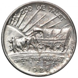 USA Mezzo dollaro 1926 - KM 159 AG (g 12,50) Oregon Tra...