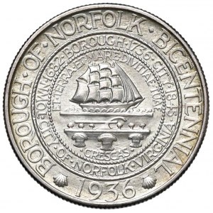 USA Mezzo dollaro 1936 - KM 184 AG (g 12,53) 200th Anni...