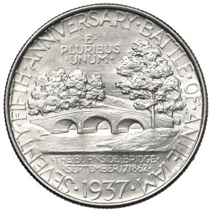 Demi-dollar américain 1937 - KM 190 AG (g 12,43) 75e anniversaire...