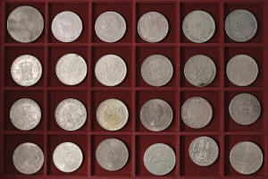 WORLD COINS Lot of twenty-four coins as pictured. ...