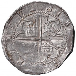 SPAIN Philip II (1555-1598) Seville - 8 Reales - Ca...