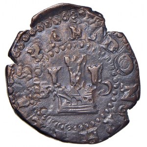 ESPAGNE Philippe II (1556-1598) Burgos - Ochavo ou 2 marav...