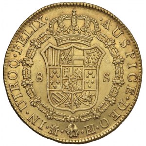 SPANIEN Karl III. (1759-1788) Madrid - 8 Escudos 1773/2 ...