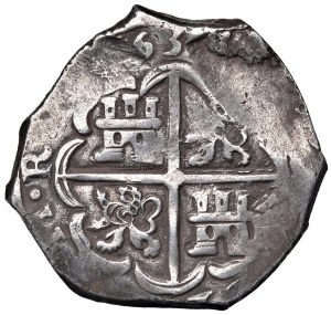 SPAIN Philip IV (1621-1665) Seville - 8 Reales 163...