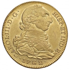 SPAIN Charles III (1759-1788) Madrid - 4 Escudos 1782 PJ...