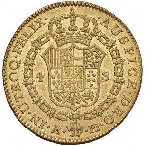 SPAIN Charles III (1759-1788) Madrid - 4 Escudos 1782 PJ...