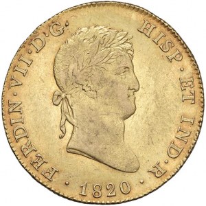 SPAGNA Ferdinando VII (1808-1833) Madrid - 8 Escudos 18...
