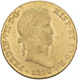 SPAGNA Ferdinando VII (1808-1833) Madrid - 4 Escudos 18...
