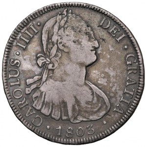 BOLIVIA Carlo IV (1788-1808) Potosí - 8 Reales 1803 PTS...