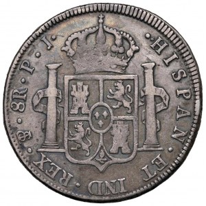 BOLIVIA Carlo IV (1788-1808) Potosí - 8 Reales 1803 PTS...