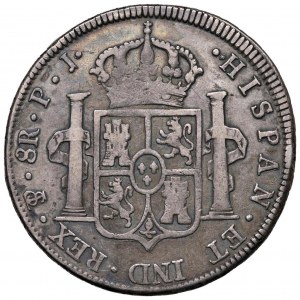 BOLIVIA Charles IV (1788-1808) Potosí - 8 Reales 1803 PTS...