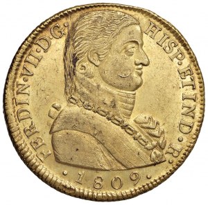 CHILE Ferdinand VII (1808-1833) Santiago - 8 Escudos 18...