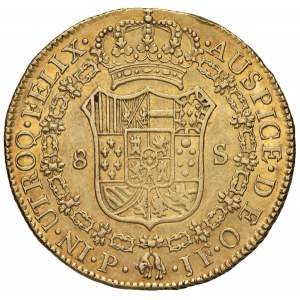 COLOMBIA Carlo IV (1788-1808) Popayan - 8 Escudos 1807 ...