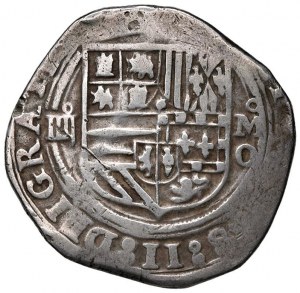 MEXICO Philip II (1556-1598) 4 Reales s.d MO - Cal. 5...
