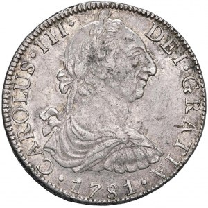 MEXIKO Karel III (1759-1788) 8 Reales 1781 Po FF - KM ...