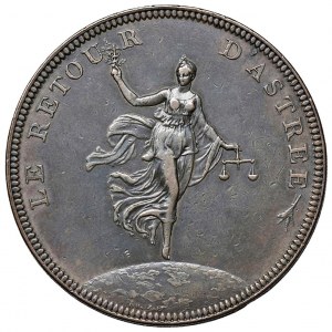 Medaile z roku 1802 Amienský mír. D/ BONAPARTE PR CONSUL DE...