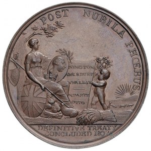 Medal 1802 Peace of Amiens. D/ Uniformed bust left...