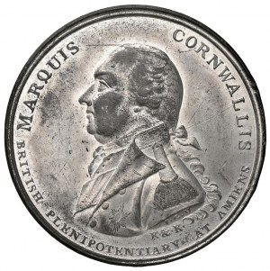 1802 Peace of Amiens medal. The medal differs from...