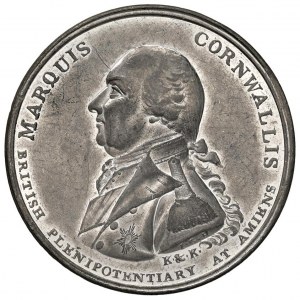 1802 Peace of Amiens medal. The medal differs from...