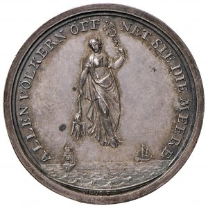 Medal 1802 Peace of Amiens. D/ Circularly: ALLEN V...