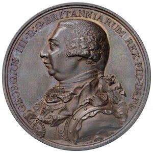 Medal 1802 Peace of Amiens. D/ GEORGIUS III: D: G. BR...
