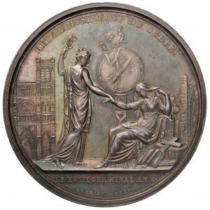 Médaille 1802 Ratification du concordat entre la France et San...