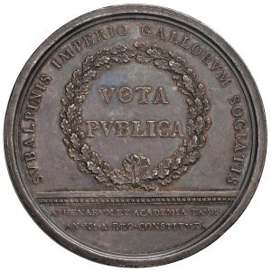 Medaile 1802 Připojení Piemontu k Francii. D/ NA...